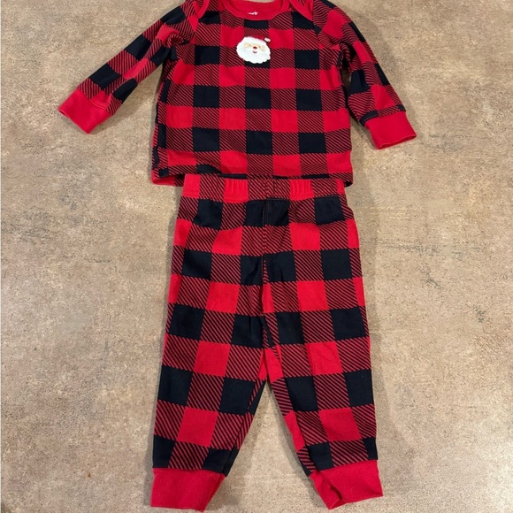 Christmas Bundle- CARTERS 9M Pajamas - Picture 1 of 5